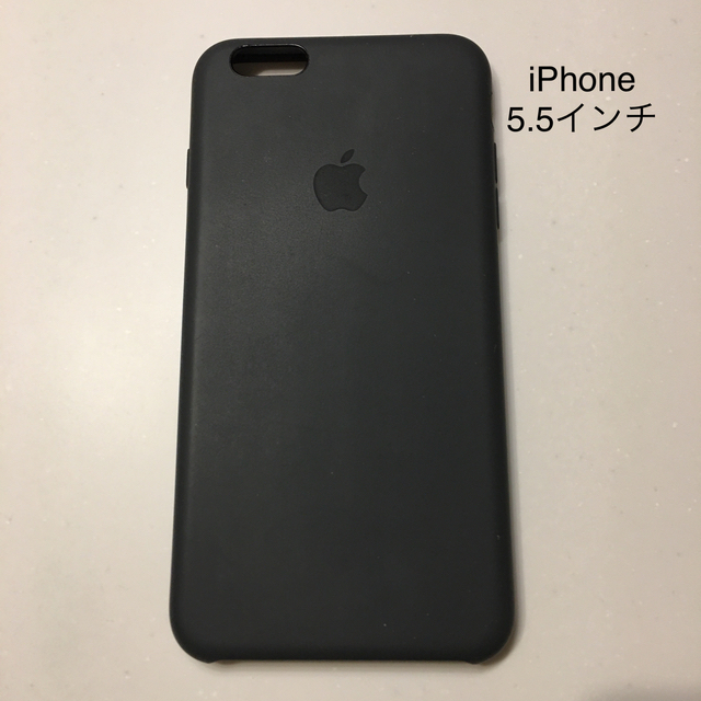 Apple(アップル)の純正ケース★iPhone 6plus/6s plus(5.5インチ) ブラック スマホ/家電/カメラのスマホアクセサリー(iPhoneケース)の商品写真
