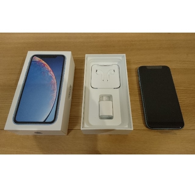 iPhone(アイフォーン)の【新品】docomo iPhoneXR 128GB ブルー  SIMロック解除済 スマホ/家電/カメラのスマートフォン/携帯電話(スマートフォン本体)の商品写真