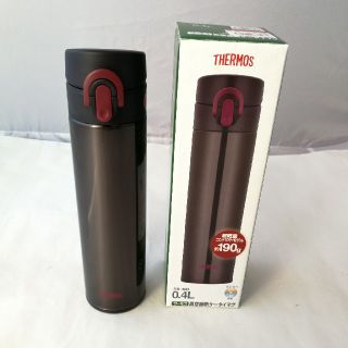 サーモス(THERMOS)のTHERMOS 真空断熱ケータイマグ JNI-400 0.4リットル 水筒(水筒)