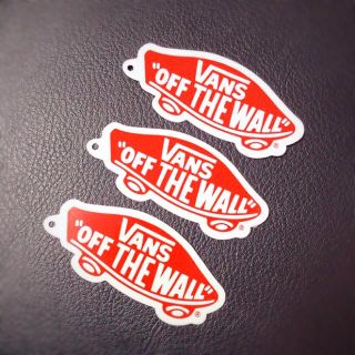 ヴァンズ(VANS)の【正規品】VANS ステッカー　3枚セット(スケートボード)