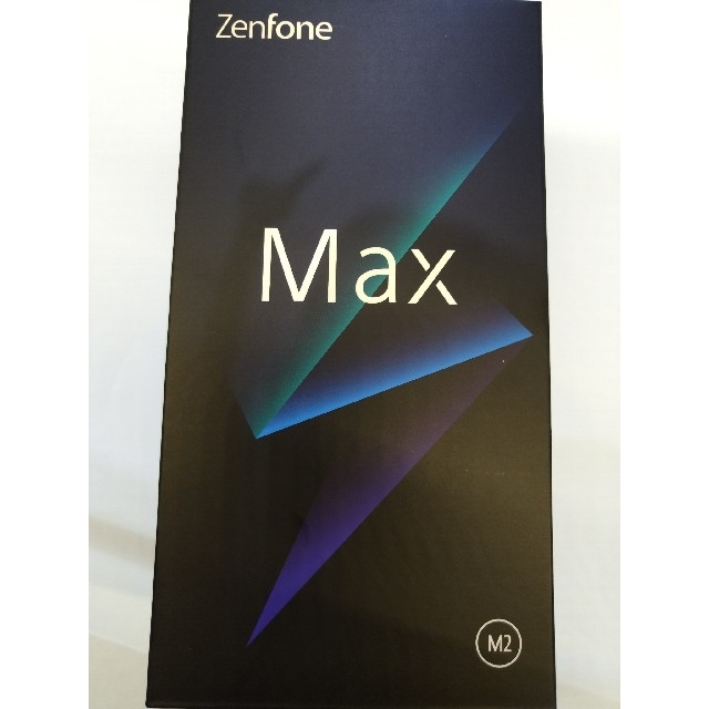 送料込 新品未開封ZenFone Max (M2)ミッドナイトブラック