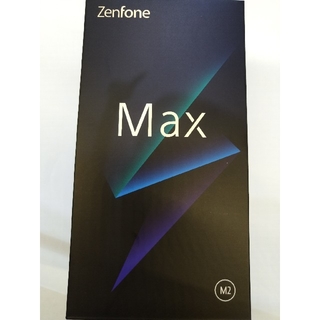 送料込 新品未開封ZenFone Max (M2)ミッドナイトブラック(スマートフォン本体)