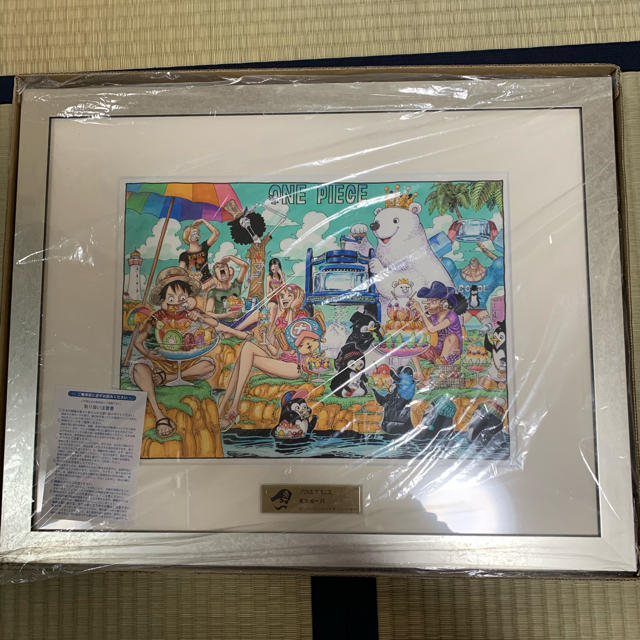 新作人気モデル ワンピース ジャンプ展 高級複製原画 絵画