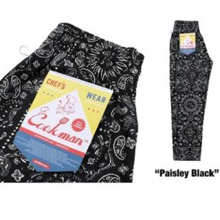 シュプリーム(Supreme)のCOOKMAN Chef Pants 「Paisley」サイズL(ワークパンツ/カーゴパンツ)