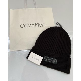 カルバンクライン(Calvin Klein)のカルバンクライン　ニット帽　新品(ニット帽/ビーニー)