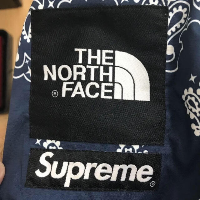 Supreme(シュプリーム)のsupreme bandana north face  メンズのジャケット/アウター(マウンテンパーカー)の商品写真