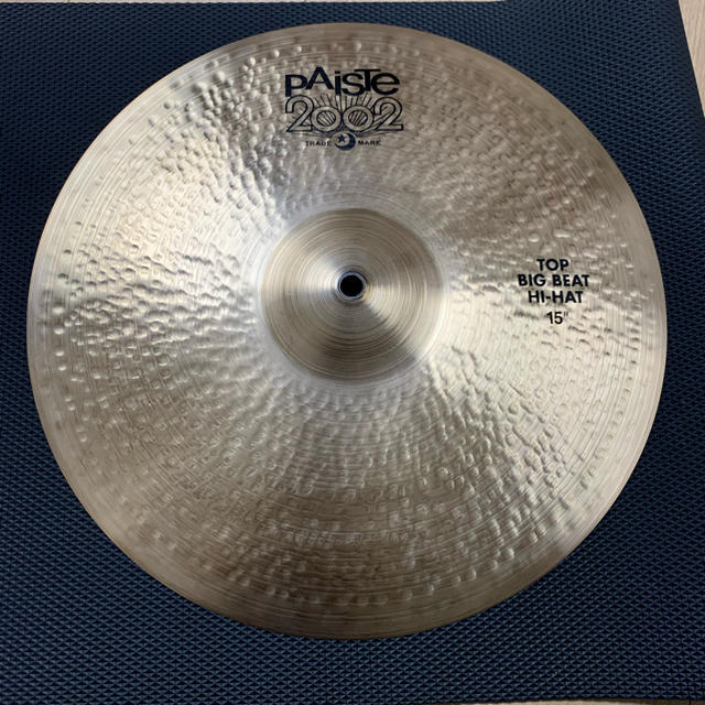 PAiSTe 2002 bigbeat hihats 15" 楽器のドラム(シンバル)の商品写真