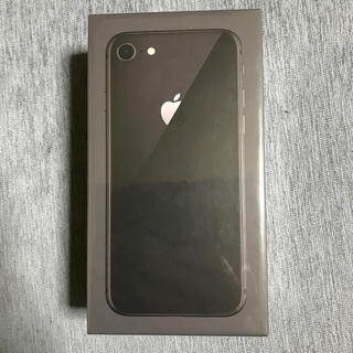 アイフォーン(iPhone)の専用【新品未開封】iPhone8 64GB SIMフリー　ブラック　二台(スマートフォン本体)