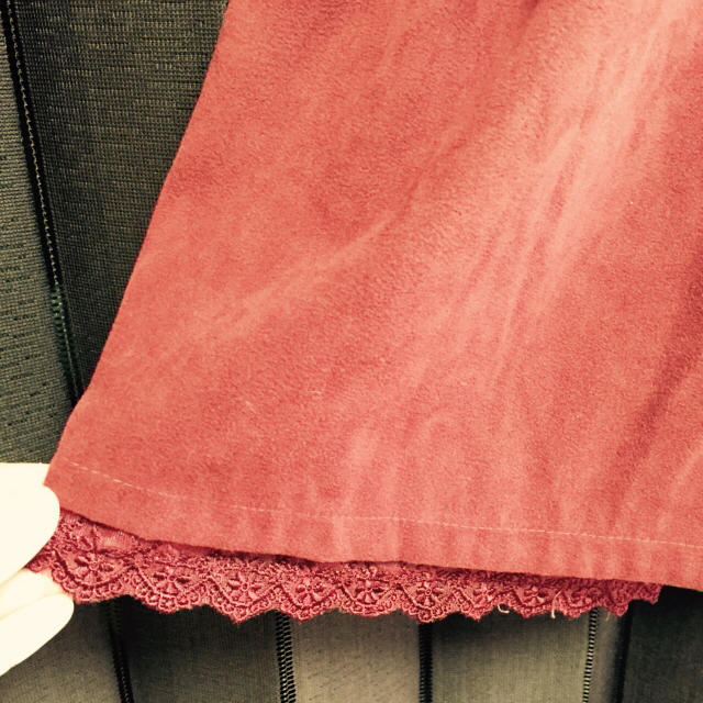 OLIVEdesOLIVE(オリーブデオリーブ)の新品⭐️赤のジャンパースカート レディースのワンピース(ひざ丈ワンピース)の商品写真