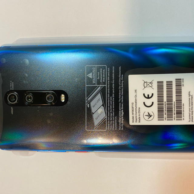 (SALE) xiaomi mi9t pro  global 透明ケース付き スマホ/家電/カメラのスマートフォン/携帯電話(スマートフォン本体)の商品写真