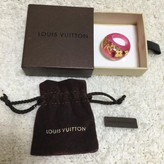 ルイヴィトン(LOUIS VUITTON)の美品★ルイヴィトン★モノグラム　リング★人気のピンク(リング(指輪))