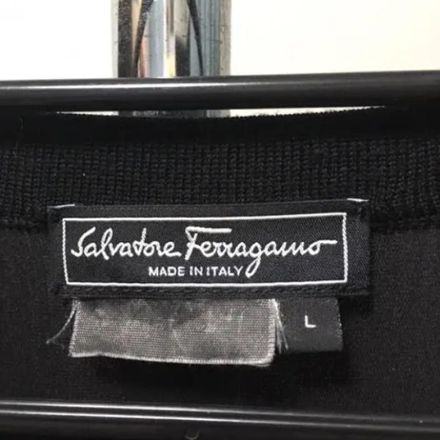 Salvatore Ferragamo(サルヴァトーレフェラガモ)の素材切り替えロングカーディガン レディースのトップス(カーディガン)の商品写真