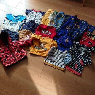 ベビーギャップ(babyGAP)の80センチ男の子まとめ売り(Ｔシャツ)