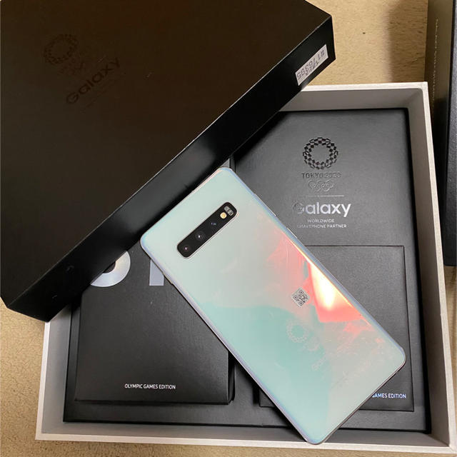 新品未使用品 SC-05Ｌ Olympic限定モデル GALAXY S10＋