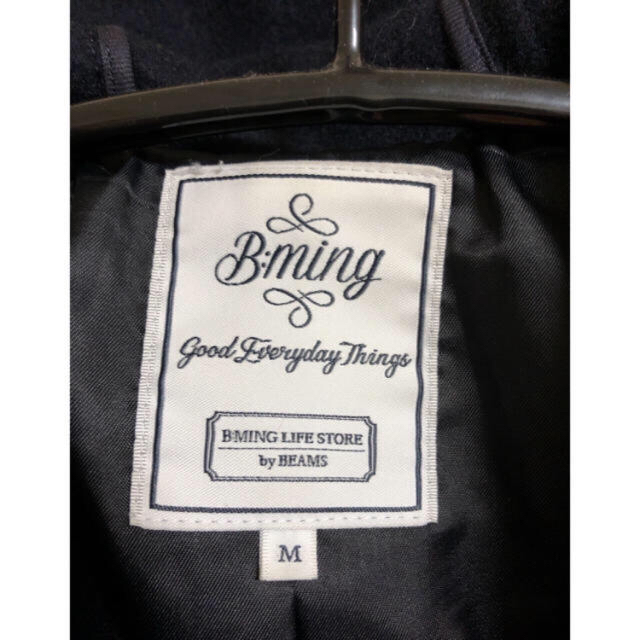 B:MING LIFE STORE by BEAMS(ビーミング ライフストア バイ ビームス)の☆週末限定価格☆ B:M ING by BEAMS　ダッフルコート　ネイビー　M レディースのジャケット/アウター(ダッフルコート)の商品写真