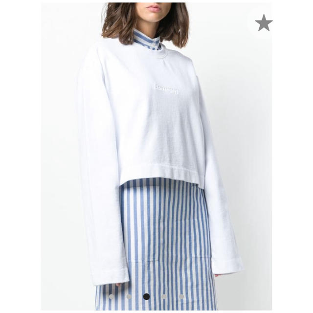 ACNE(アクネ)のこれが最安値です！Acne Studios ショートスウェットシャツ レディースのトップス(トレーナー/スウェット)の商品写真