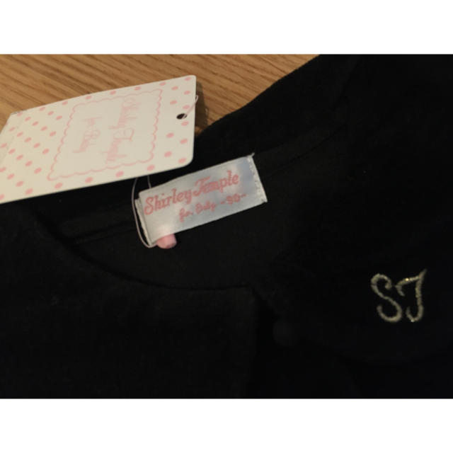 Shirley Temple(シャーリーテンプル)のシャーリーテンプル　ベロア生地　ブラウス　90 キッズ/ベビー/マタニティのキッズ服女の子用(90cm~)(Tシャツ/カットソー)の商品写真
