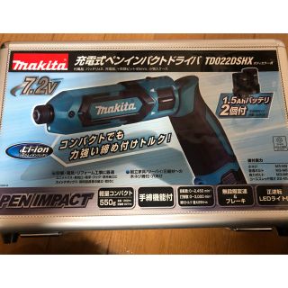 マキタ(Makita)のmakita  充電式ペンインパクトドライバ　　TD022DSHX(その他)