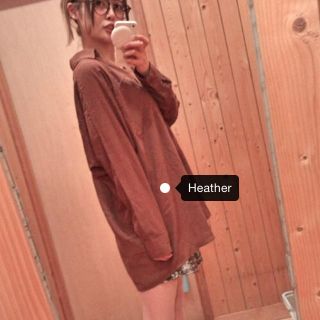 ヘザー(heather)のゆるシャツ(シャツ/ブラウス(長袖/七分))