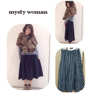 ミスティウーマン(mysty woman)のストライプガウチョ◡̈⃝︎⋆︎*(その他)