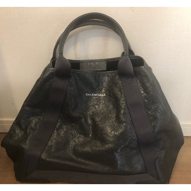 Balenciaga(バレンシアガ)のBALENCIAGA  CABAS M グレー 美品 レディースのバッグ(トートバッグ)の商品写真