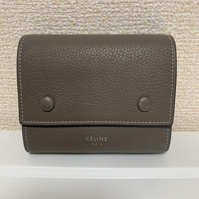 セリーヌ  バイカラー　財布　ウォレット