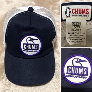 チャムス(CHUMS)の未使用品❗️ CHUMS チャムス ブービーフェイス メッシュキャップ(キャップ)