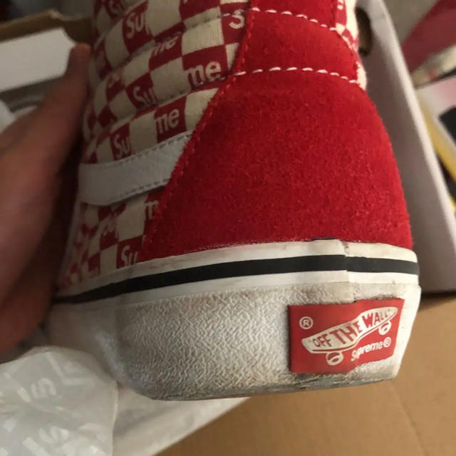 26.5 Supreme × Vans SK8-HI PRO  16aw