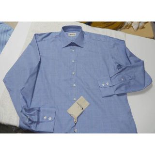 アクアスキュータム(AQUA SCUTUM)の新品　Aquascutum(アクアスキュータム)　長袖シャツ 　メンズ　(シャツ)