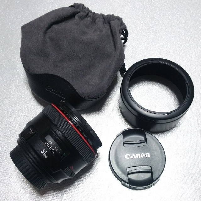 ネット限定】 Canon - EF50mm f1.2L USM 5%オフクーポン期間値引き中