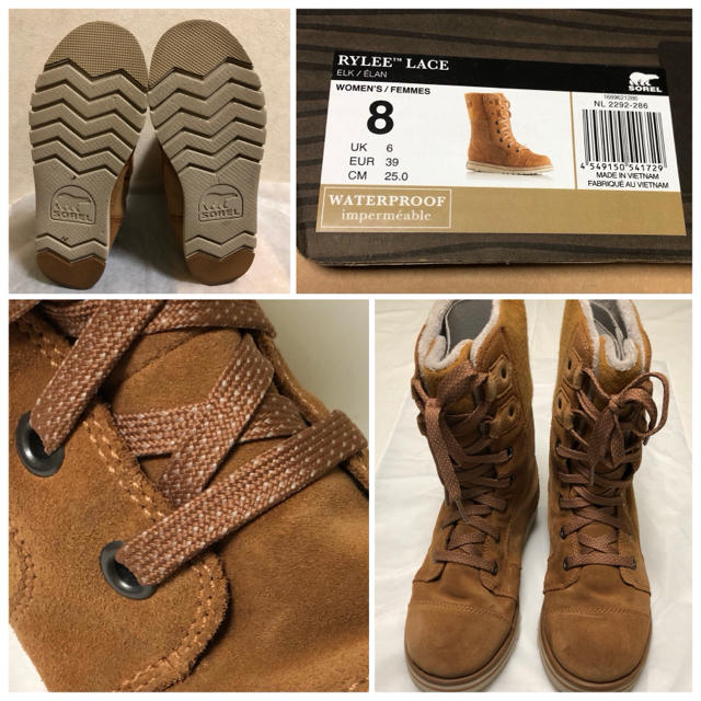 SOREL(ソレル)のSOL様専用 SOREL RYLEE LACE スノーブーツ レディースの靴/シューズ(ブーツ)の商品写真