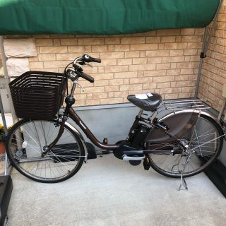 KQ062☆電動自転車☆パナソニック ギュットミニ☆20インチ☆前後タイヤ