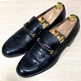 グッチ(Gucci)のGUCCI 40 約25cm ビットローファー シェリーライン メンズ グッチ(ドレス/ビジネス)