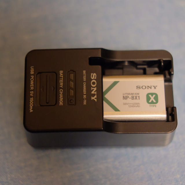 SONY RX100シリーズ バッテリー&充電器 NP-BX1 BC-TRX