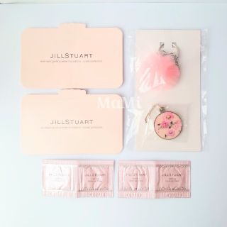 ジルスチュアート(JILLSTUART)の❤新品未使用❤非売品💎ジルスチュアート ミラーチャーム&サンプルセット(ファンデーション)