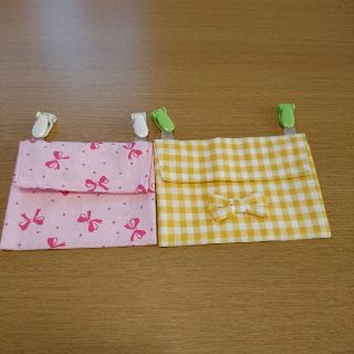 arataki様専用☆移動ポケット ハンドメイド ２個セット(外出用品)