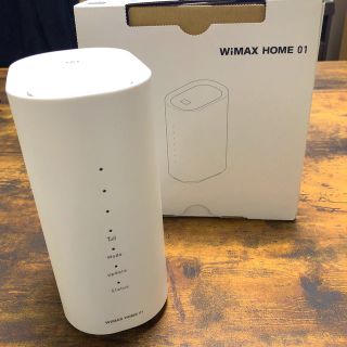 値下げ　UQ WiMAX HOME01 NEC(その他)