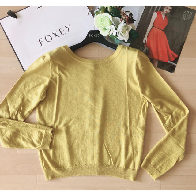 FOXEY!2wayカシミア、絹トップス 42 美品 Rene www.kraftykiwis.co.nz
