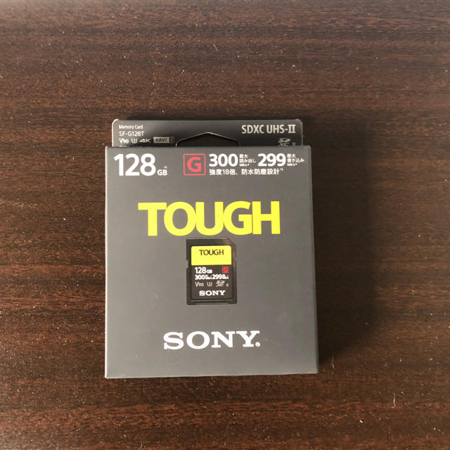 SONYメモリー 128GB Class10 UHS-II対応 SF-G128T