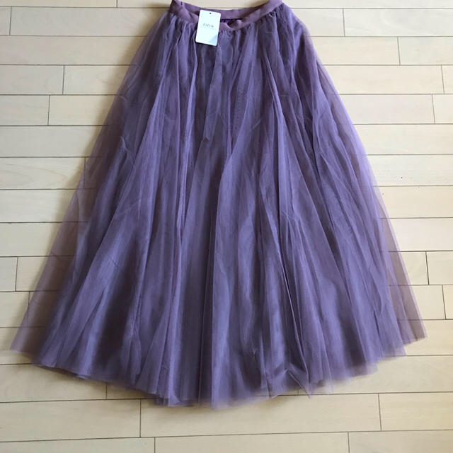 fifth(フィフス)のfifthチュールマキシスカート新品 レディースのスカート(ロングスカート)の商品写真