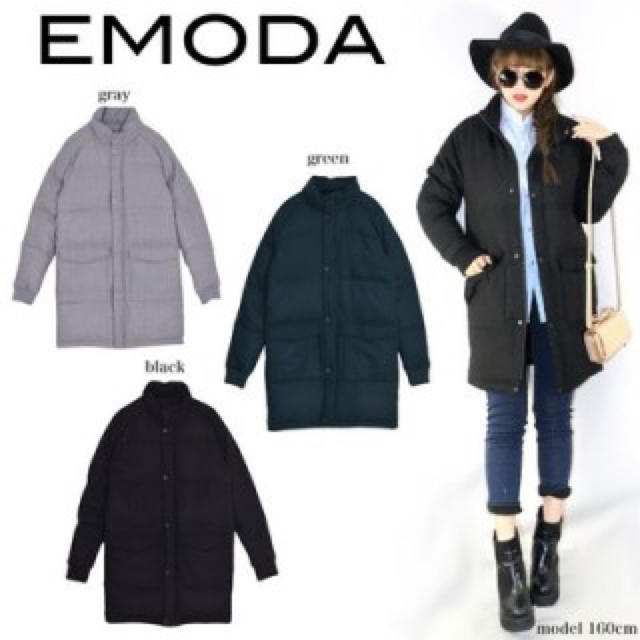 EMODA(エモダ)の未使用⭐️EMODA ロングダウン コートS レディースのジャケット/アウター(ダウンコート)の商品写真