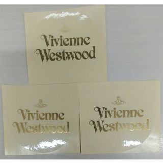 ヴィヴィアンウエストウッド(Vivienne Westwood)の3枚 Vivienne Westwood シール ステッカー ゴールド gold(その他)