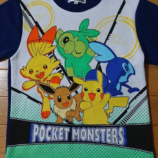 ポケモン(ポケモン)の新品☆120cm ポケモン パジャマ 裏起毛 キッズ/ベビー/マタニティのキッズ服男の子用(90cm~)(パジャマ)の商品写真