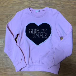 シャーリーテンプル(Shirley Temple)のshirley temple＊シャーリーテンプル 可愛いピンクのトレーナー (Tシャツ/カットソー)