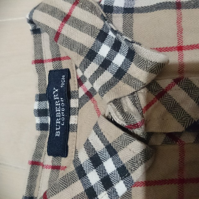 BURBERRY(バーバリー)の美品☆BURBERRY チェック柄シャツ キッズ/ベビー/マタニティのベビー服(~85cm)(シャツ/カットソー)の商品写真