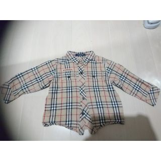 バーバリー(BURBERRY)の美品☆BURBERRY チェック柄シャツ(シャツ/カットソー)