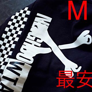 ダブルタップス(W)taps)のWTAPS NEIGHBORHOOD クルーネック 黒 M  ネイバーフッド (スウェット)