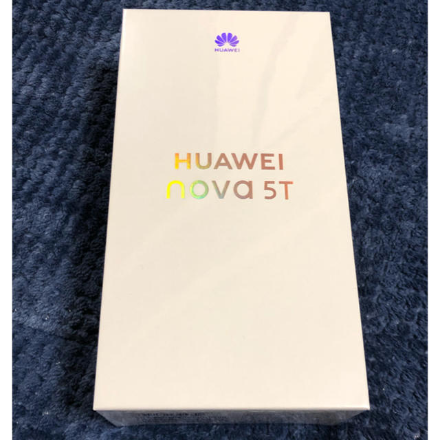 ANDROID(アンドロイド)の【新品未開封】HUAWEI nova 5T パープル スマホ/家電/カメラのスマートフォン/携帯電話(スマートフォン本体)の商品写真