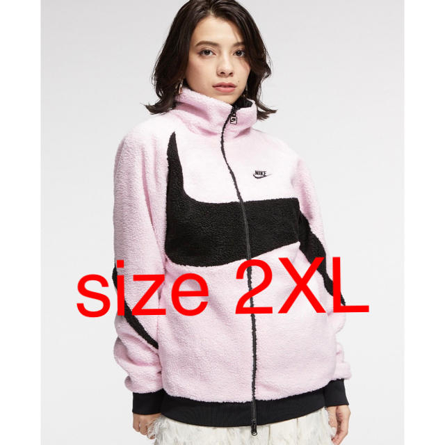いもついて NIKE ボア ジャケット ホワイト XL Nzgo6-m22055247496
