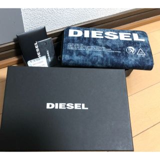 ディーゼル(DIESEL)のDIESELデニム財布(セール中)(長財布)